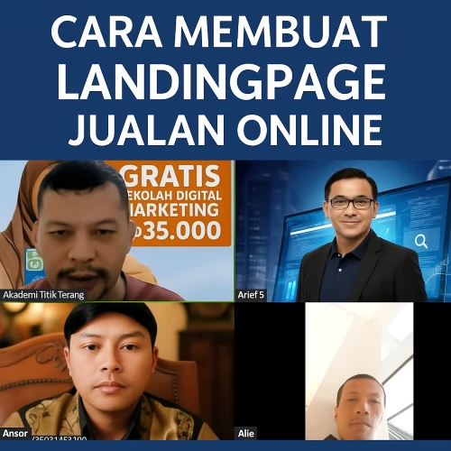 Cara membuat Landingpage jualan Online